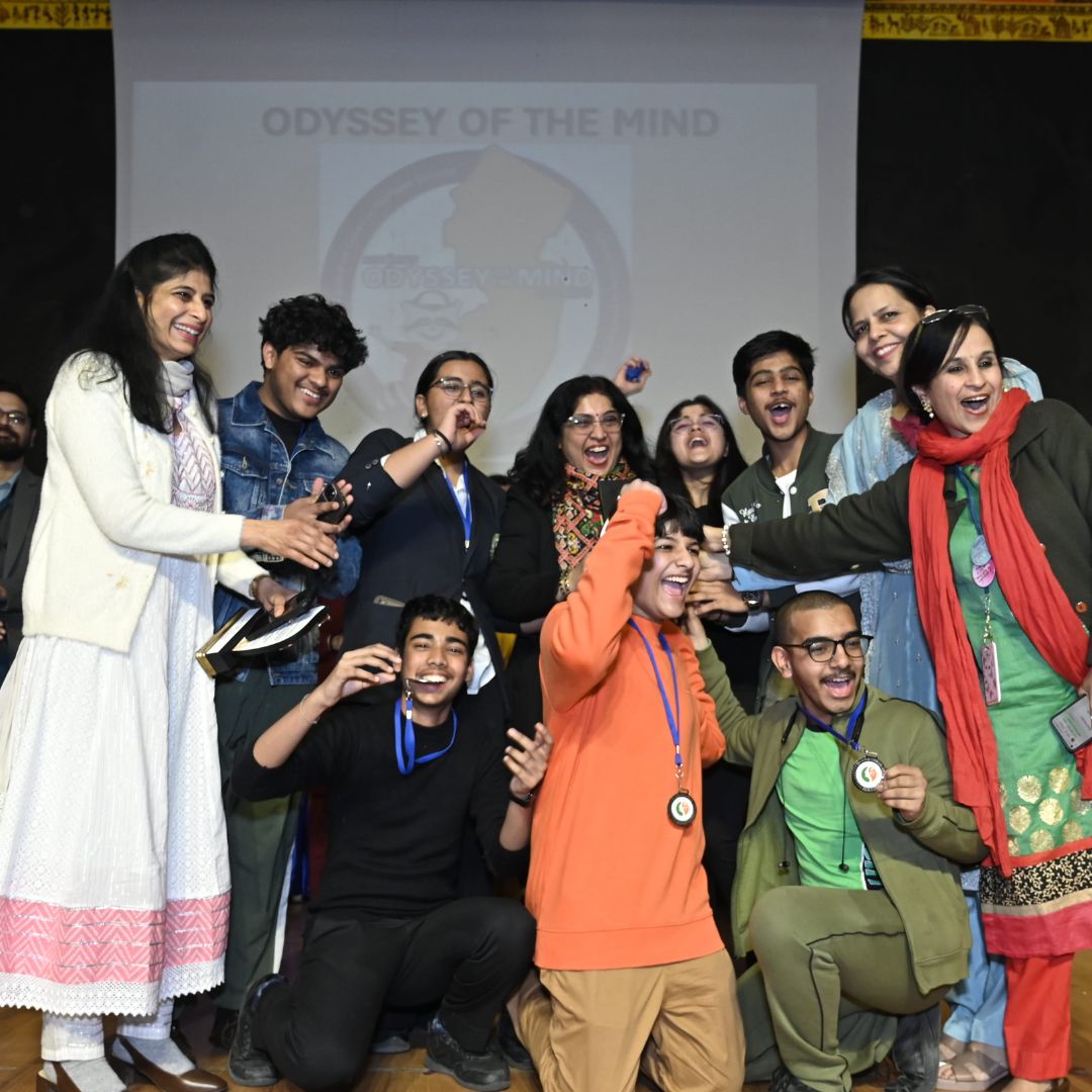 Odyssey of the mind Award Ceremony picture