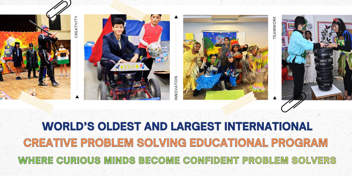 Odyssey of the Mind India Banner